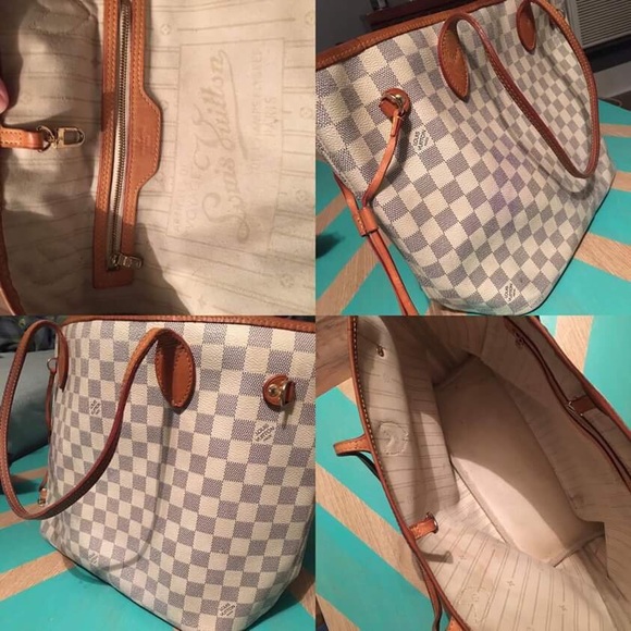 Louis Vuitton Neverfull Damier Azur PM