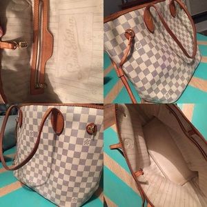 Louis Vuitton Neverfull Damier Azur PM