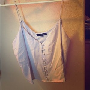 Crop top, light blue