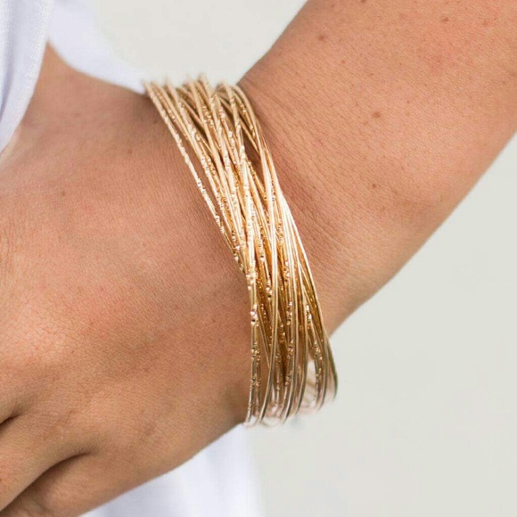 Gold Bangle Bracelet