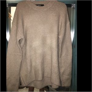 Tan sweater from forever 21