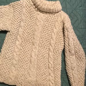 Fishermans Sweater hand knitted