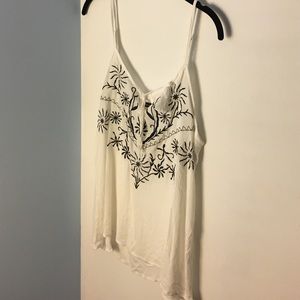Brandy Melville/John Galt white tank