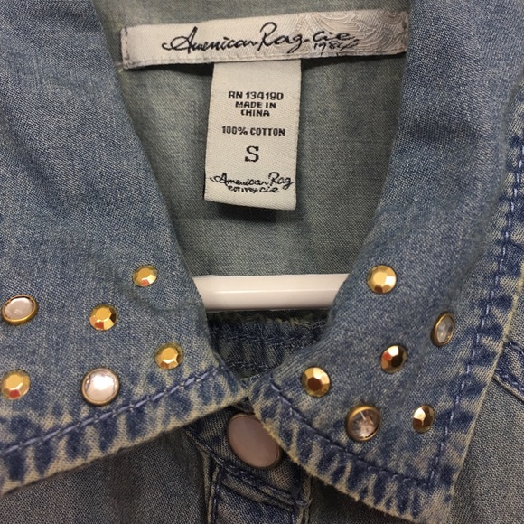 Jean button up - Picture 2 of 2