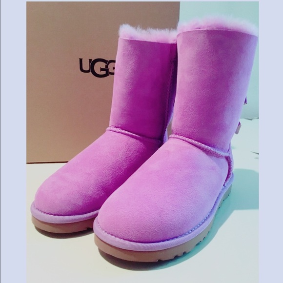 ❤️🎉HP!🎉UGG w Bailey Bow Stripe (Lavendar) - Picture 2 of 4