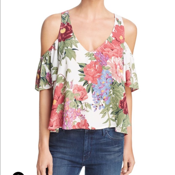 Show me your mumu hazel cold shoulder top
