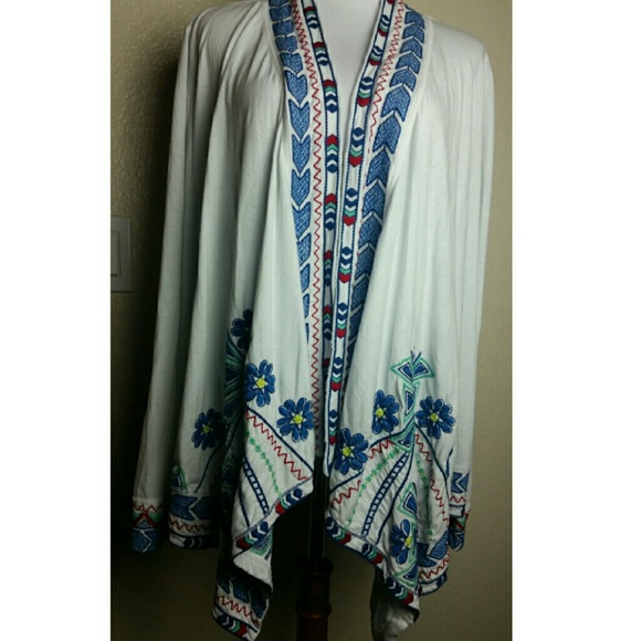 Johnny Was Los Angeles cardigan  Large