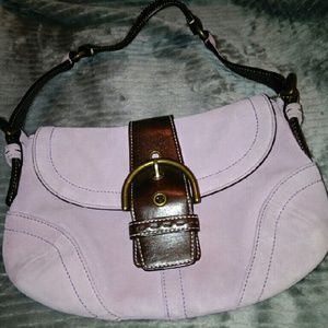 Lovely Lavender Coach Bag
