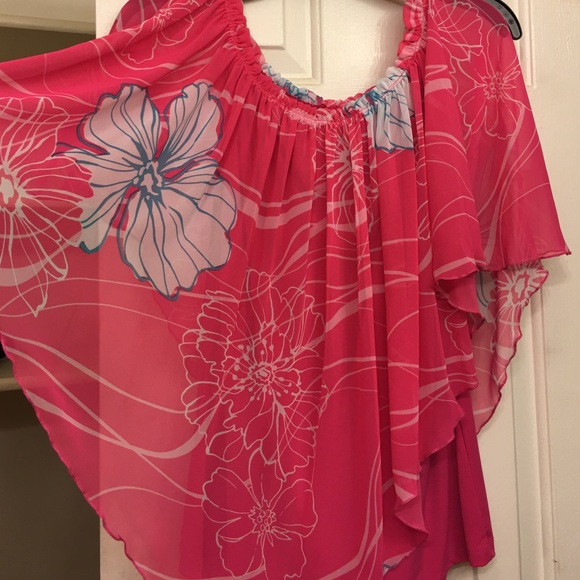 Pink blouse