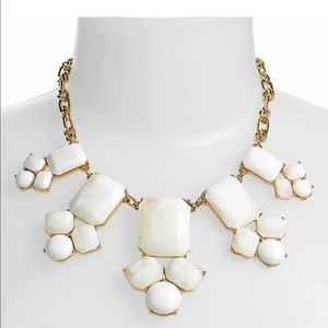 Kate Spade Swirl Around graduated bib necklace