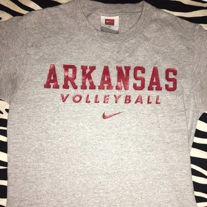 Arkansas Volleyball t shirt! Size: XS