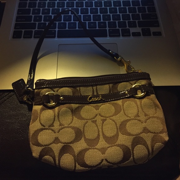 COACH wristlet