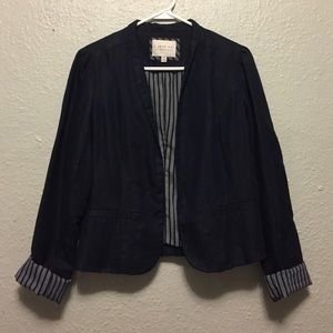 Navy blue blazer