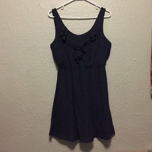 Navy blue summer dress