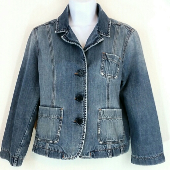 Abercrombie & Fitch Jackets & Blazers - Abercrombie & Fitch The Cambridge Jeans Jacket L