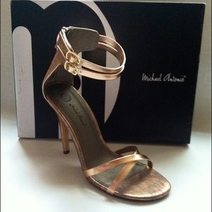 Michael Antonio Rose Gold/Bronze Sandal