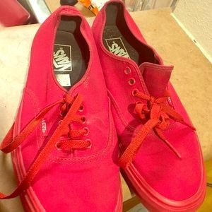 Red vans