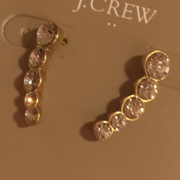 🎀NEW🎀J.Crew Crystal Earrings - Picture 3 of 4