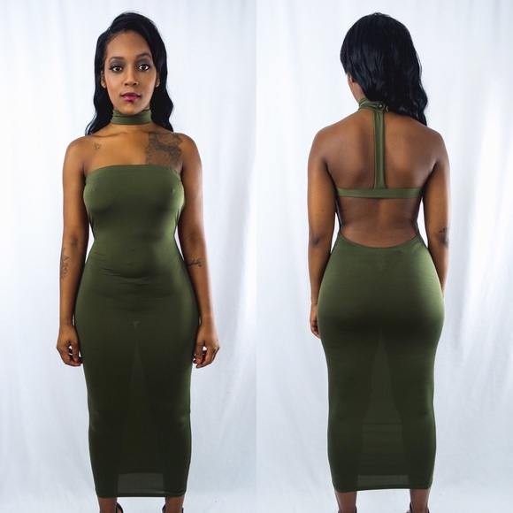 Nova Choker Dress - Picture 2 of 3