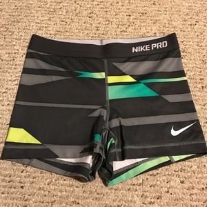 Printed Nike Pro Spandex