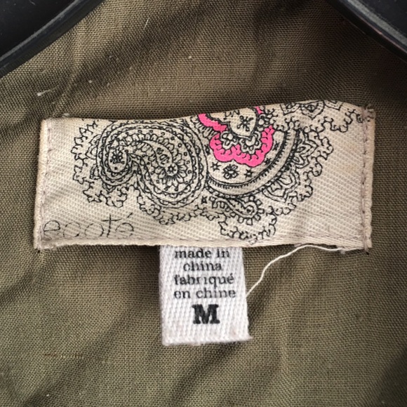 Urban outfitters army/olive green jacket - Picture 3 of 4
