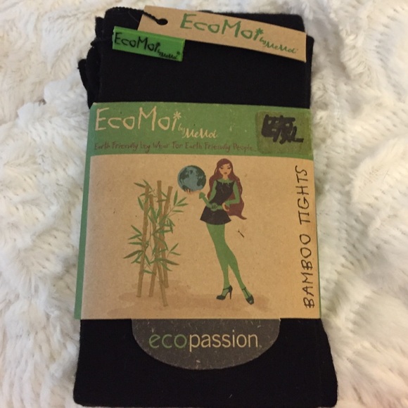EcoMoi Bamboo Tights NWT - Picture 3 of 4