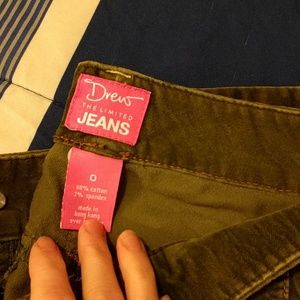 DREW Pants - Army Green Velvet Pants DREW Pants - Army Green Velvet Pants