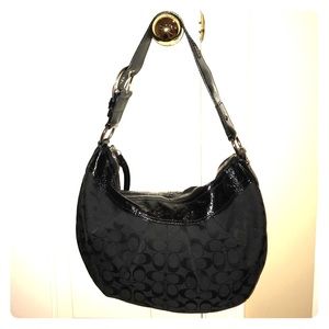 Coach hobo style shoulder bag