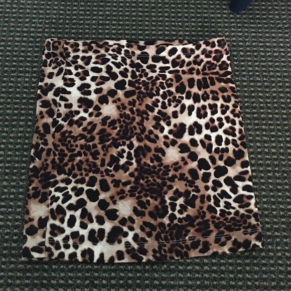 Leopard Skirt Never Worn