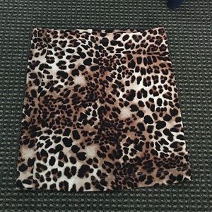 Leopard Skirt Never Worn