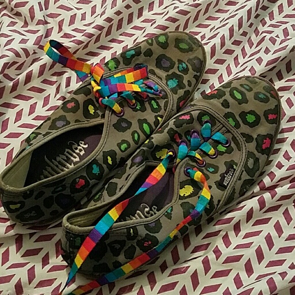 Multi color shoes