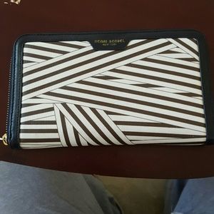 Henri Bendel Disturbed Stripe Travel Wallet