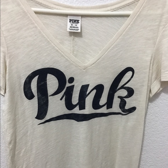 Victoria secret pink v-neck shirt