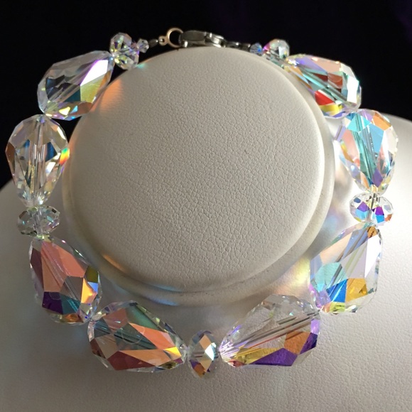 Swarovski 18MM AB Crystal Bracelet - Picture 1 of 1