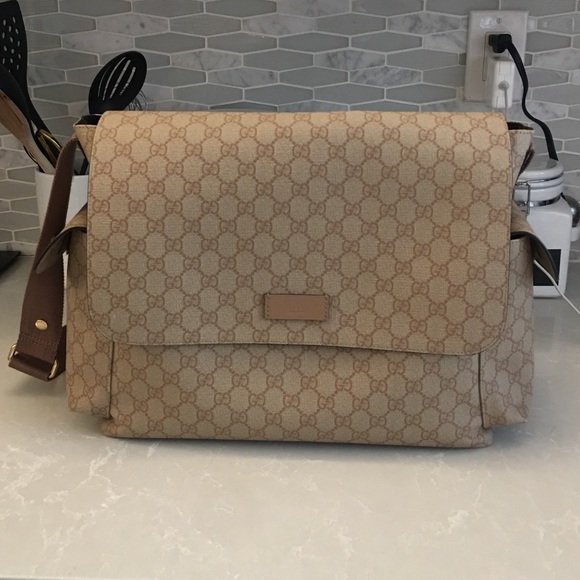 Gucci diaper bag