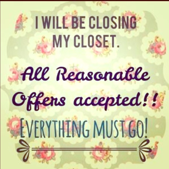Closet closing soon!