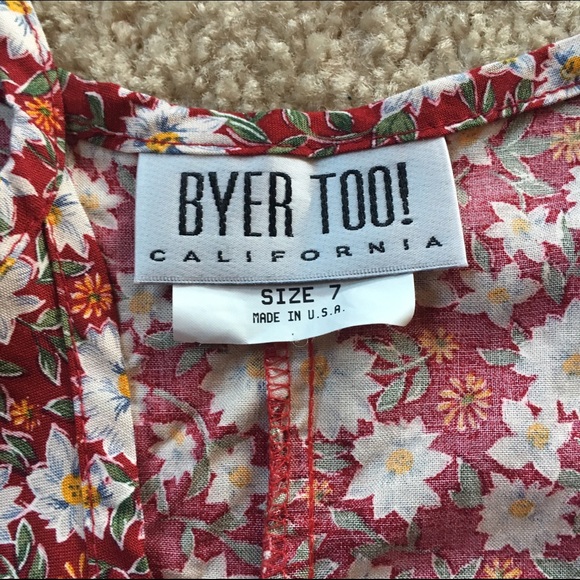 Dress, 90’s Flower Child Long Strappy - Picture 3 of 5