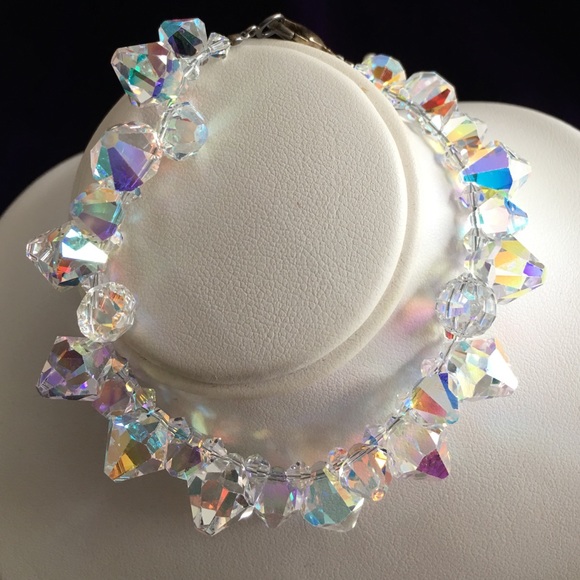 Swarovski AB Crystal Bracelet - Picture 1 of 2