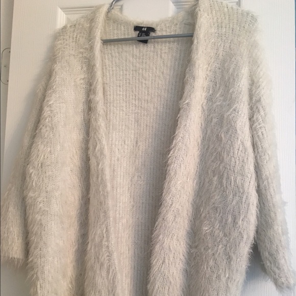 H&M fluffy cardigan