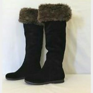 Sam eddleman suede over knee boots