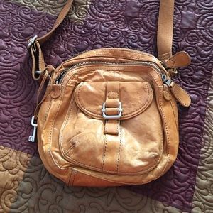 Fossil leather cross body