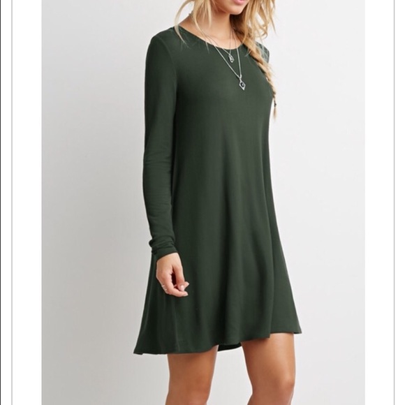 Long sleeve tshirt dress
