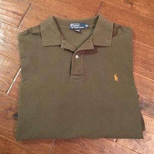 Men's 2X Big Polo 3 Button Collared Shirt