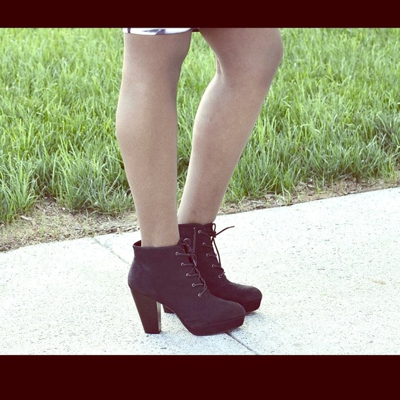 Black booties