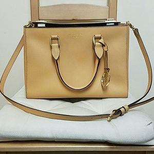 HENRI BENDEL WEST 57TH SMALL TURNLOCK SATCHEL