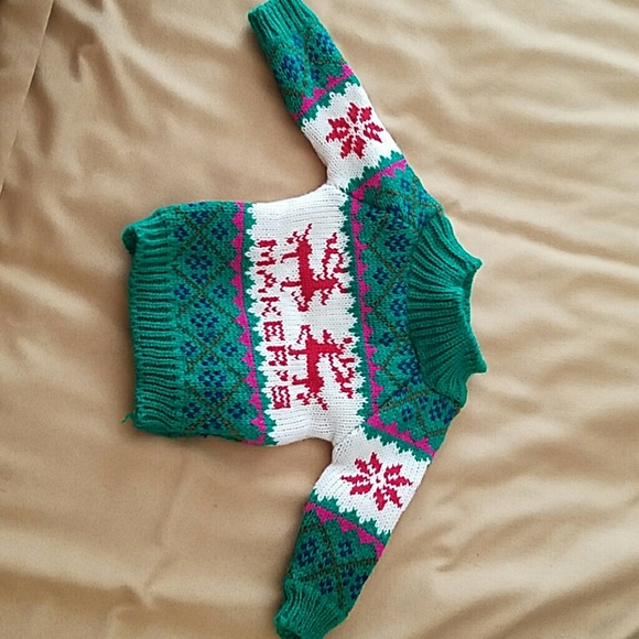 Maker's Mark Christmas sweater new
