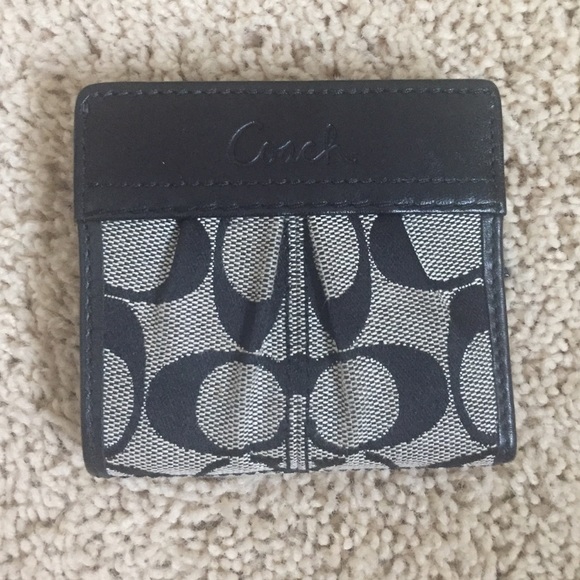 Coach mini wallet