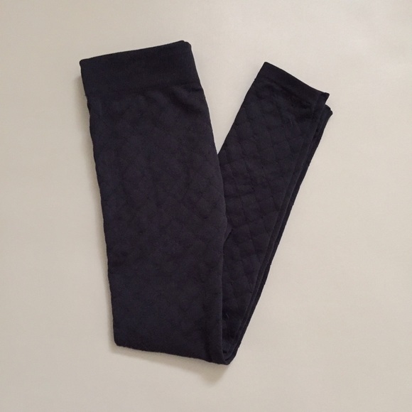 Girls Cottpn Candy dark grey fleece lined leggings