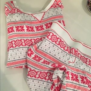 Victoria's Secret Fair-isle Pajamas