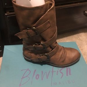 Blowfish whiskey old saddle boots